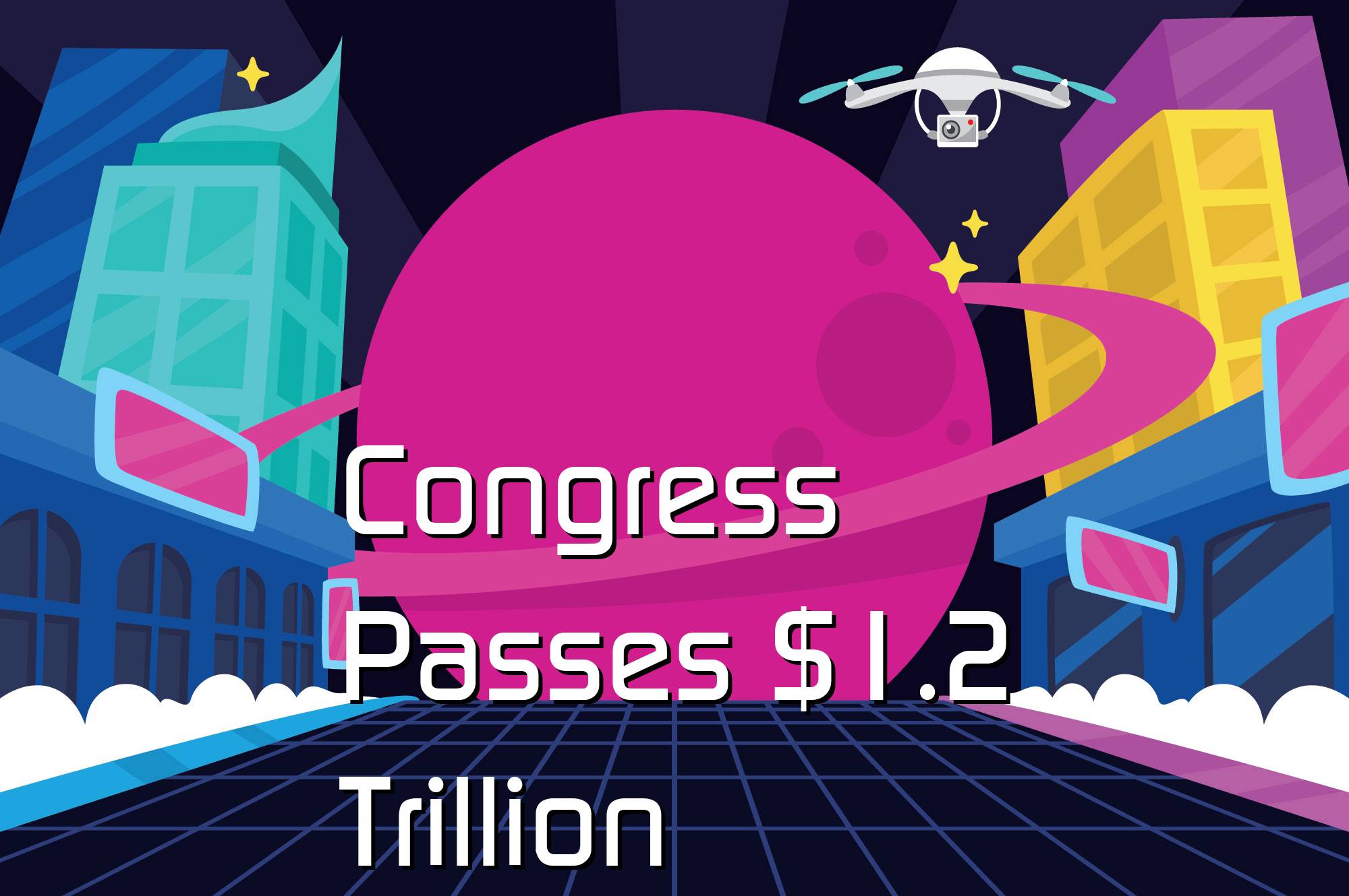 @$65475: Congress Passes $1.2 Trillion Infrastructure Bill, Paving Way for Extra Crypto Taxes