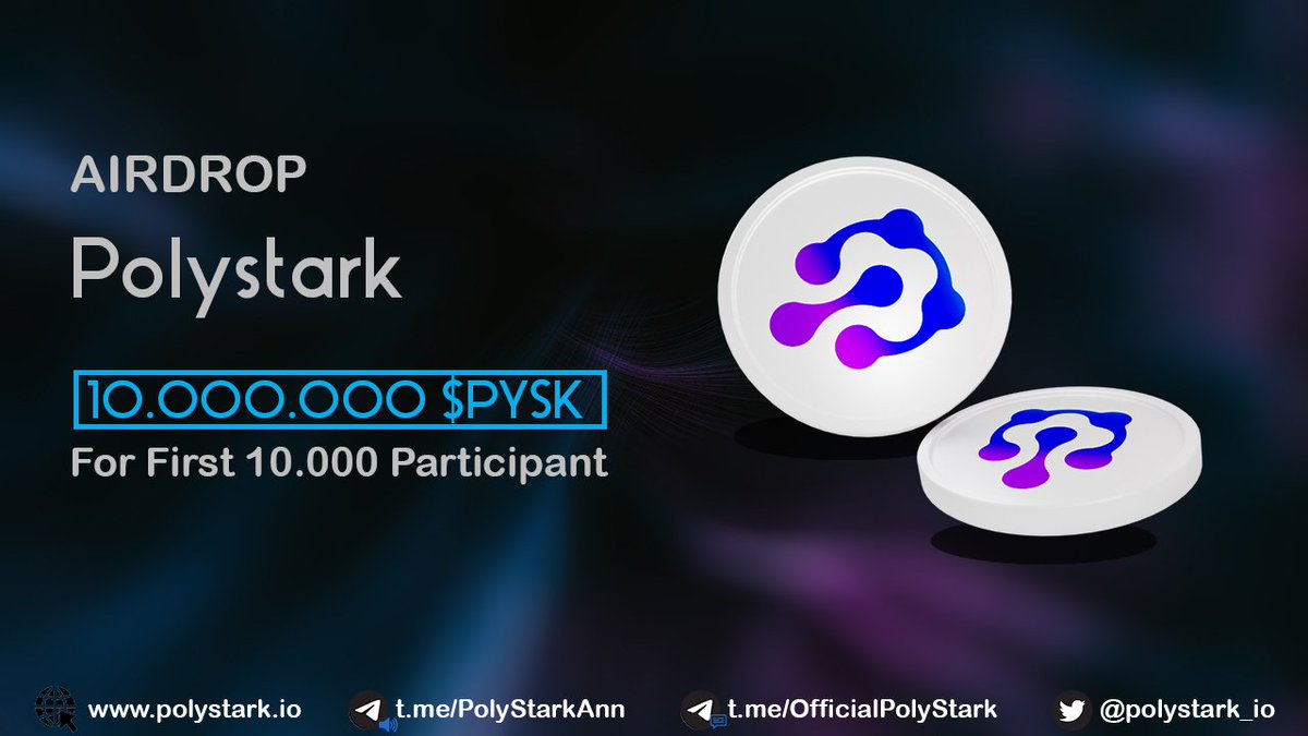 FREE PYSK Coins In PolyStark Crypto Airdrop!