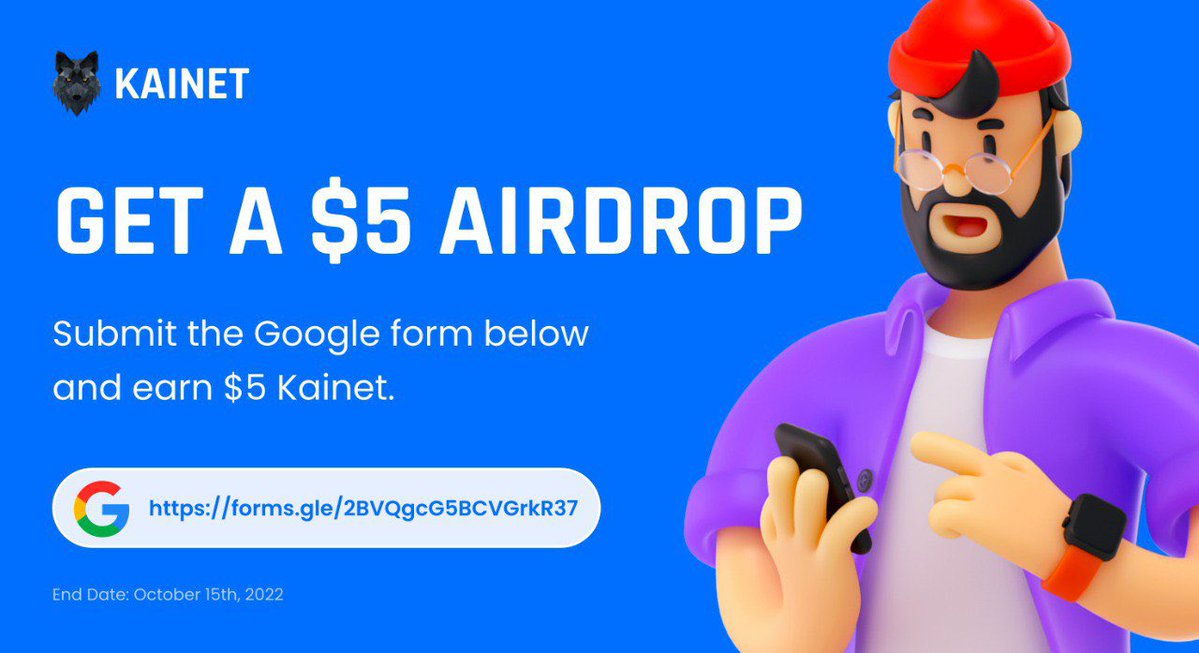 FREE KAINET Coins In KAINET Crypto Airdrop!
